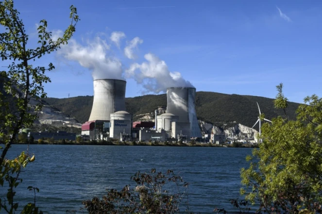 Le site de la centrale nucléaire de Cruas-Meysse, en Ardèche, le 10 octobre 2017