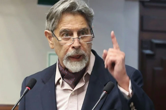 Francisco Sagasti, le 11 septembre 2020. Photo fournie par le Parlement péruvien
