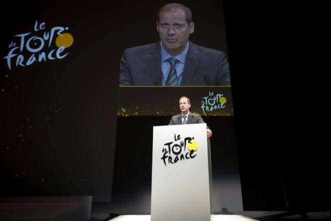 Le directeur général du Tour de France, Christian Prudhomme, le 22 octobre 2014 à Paris