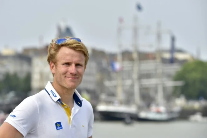 Le skipper Francois Gabart le 22 juin 2017 à Nantes
