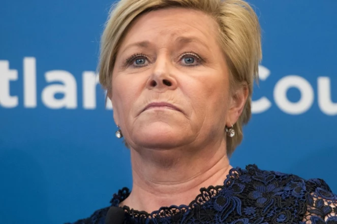La ministre des Finances Siv Jensen doit dévoiler la position du gouvernement norvégien lors d'une conférence de presse convoquée à 12H15 (11H15 GMT)