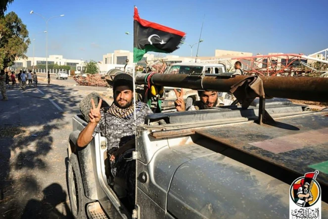 Des soldats des forces gouvernementales libyennes à Syrte, le 10 août 2016