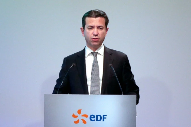 Le directeur financier d'EDF Thomas Piquemal le 16 février 2016