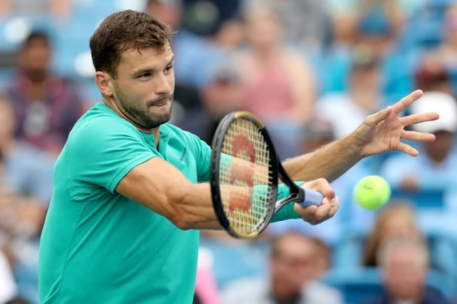 Le Bulgare Grigor Dimitrov, le 17 août 2018 à Cincinnati, dans l'Ohio