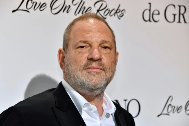 Photo du producteur américain Harvey Weinstein prise le 23 mai 2017 au festival de Cannes