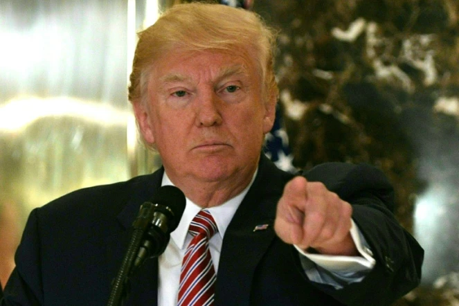 Le président américain Donald Trump à New York, le 15 août 2018