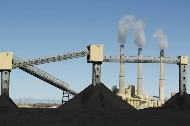 Une centrale à charbon à Castle Dale, dans l'Utah, le 9 octobre 2017