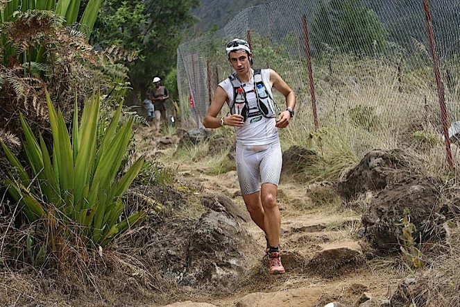 Grand raid - Vendredi 22 octobre 2010 - Killian Jornet à Îlet aux Orangers dans le Cirque de Mafate