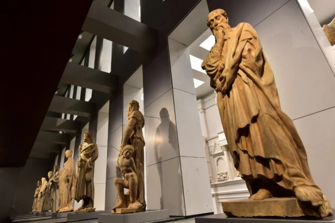 Une galerie du nouveau musée du Duomo à Florence le 21 octobre 2015