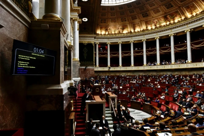 Les députés à l'Assemblée nationale, le 1er août 2017 à Paris