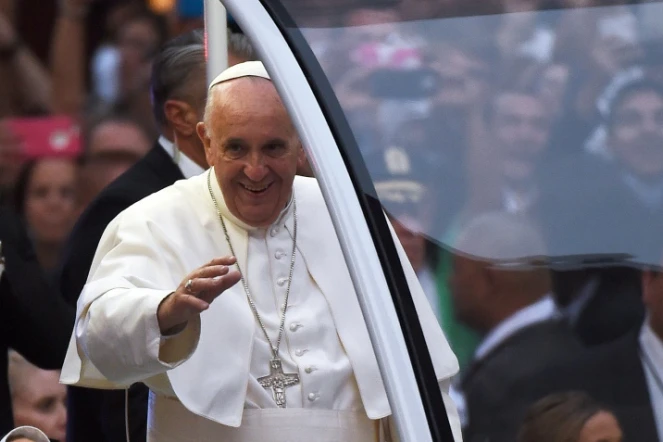 Le pape François le 24 septembre 2015 à New York