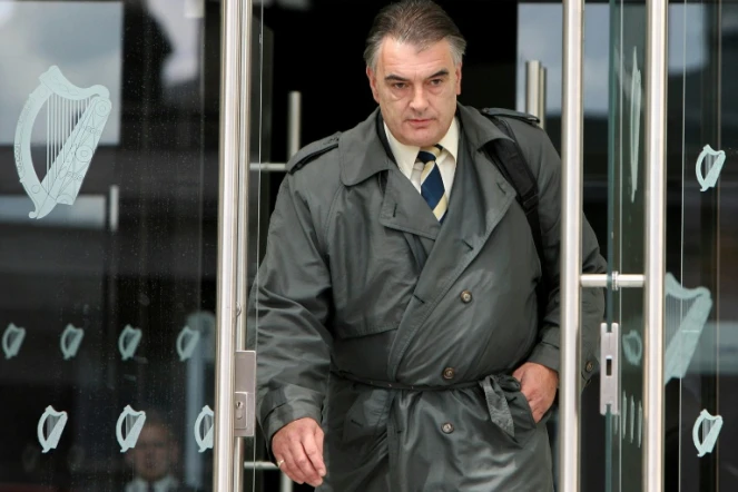 Ian Bailey quitte le tribunal de Dublin, en Irlande, le 21 juillet 2010