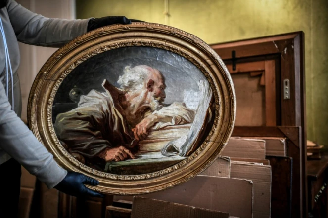 Un chef-d'oeuvre de Fragonard représentant un "Philosophe lisant", tombé dans l'oubli pendant 200 ans avant d'être récemment exhumé par un commissaire-priseur, a été vendu aux enchères le  à 7,68 million d'euros à Epernay (Marne), le 26 juin  