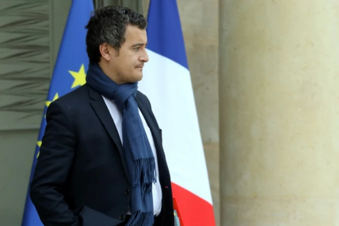 Gérald Darmanin à l'Elysée le 15 novembre 2017