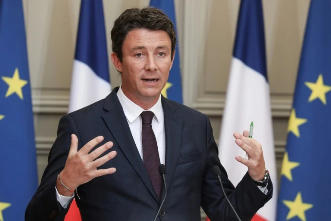 Le porte-parole du gouvernement Benjamin Griveaux à l'Elysée, le 5 septembre 2018