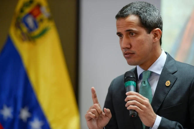 L'opposant vénézuelien Juan Guaido le 3 septembre 2019 à Caracas