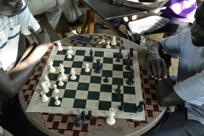 Une partie d'échecs 