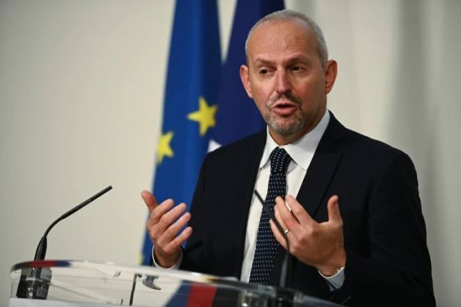 Jérôme Salomon lors d'une conférence de presse le 7 décembre 2020 à Paris