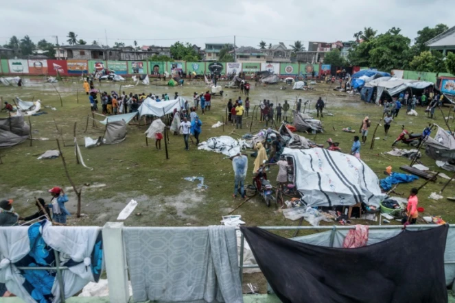 Près de Les Cayes en Haïti le 17 août 2021