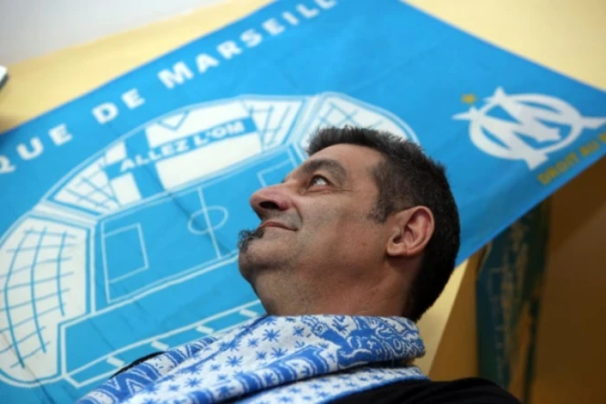 Christian Selles, président du Fan club des Réunionnais supporters de l'Olympique de Marseille