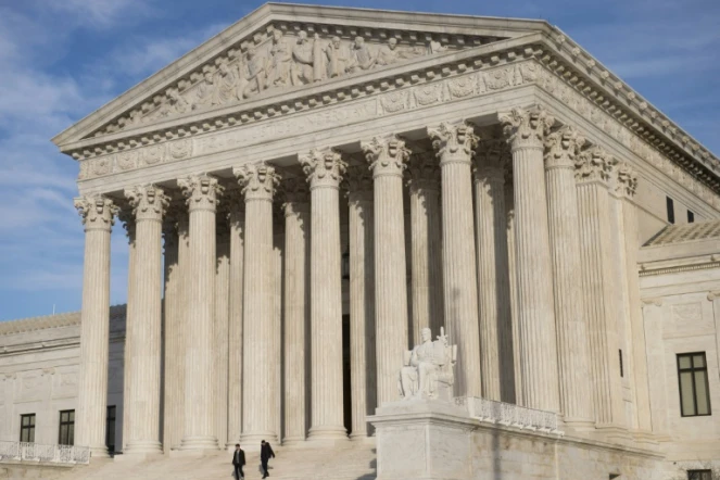 La Cour suprême des Etats-Unis photographiée le 31 janvier 2017