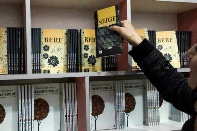 "Neige", roman de l'écrivain français Maxence Fermine, est le premier livre publié par l'initiative privée "Hunar" ("grenade" en kurde).