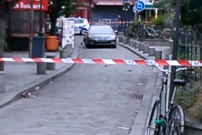 A l'intérieur de la voiture, les cinq bonbonnes de gaz et trois bouteilles de gasoil font craindre aux policiers un projet d'attentat