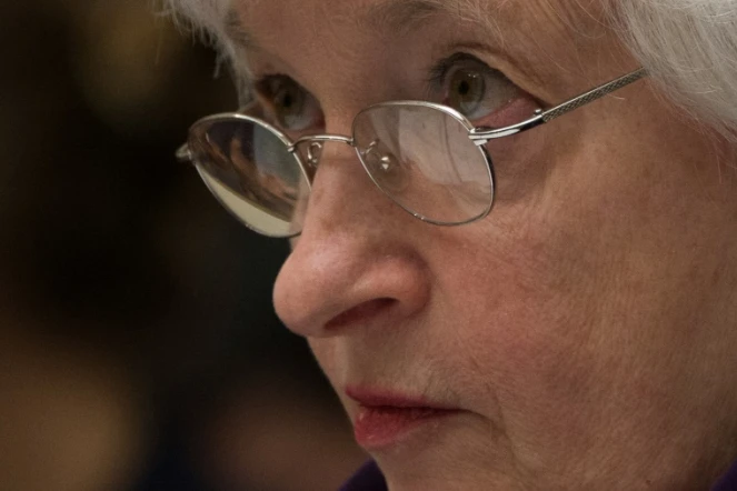 La présidente de la Réserve fédérale américaine (Fed) Janet Yellen, le 4 novembre 2015 à Washington