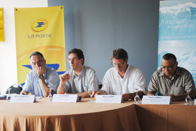 Jeudi 10 mars 2011: Conférence de presse de la Poste (photo: D.R)