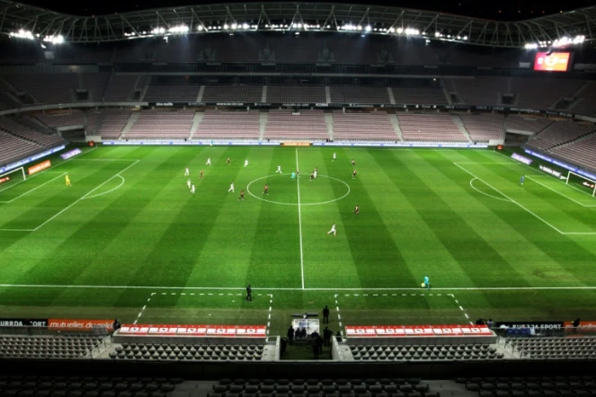 Le stade de Nice, l'Allianz Riviera, le 13 mars 2015
