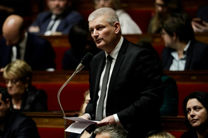 Le député Olivier Falorni à l'Assemblée nationale, le 11 décembre 2018 à Paris
