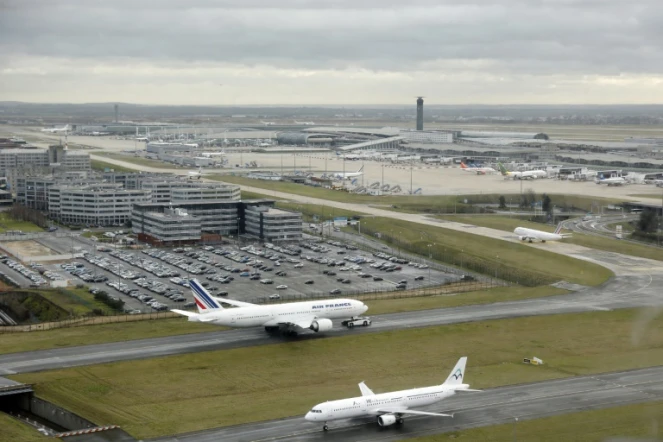 Le tarmac de l'aéroport Roissy-Charles-de-Gaulle le 27 décembre 2012
