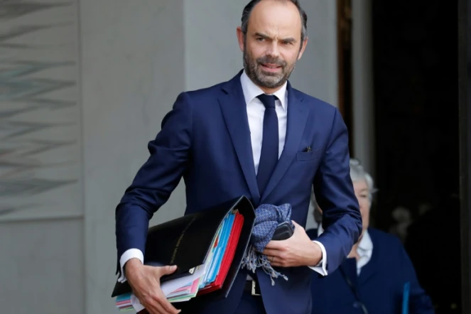Le Premier ministre Edouard Philippe le 25 octobre 2017 à l'Elysée à Paris