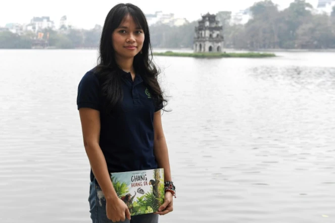 Trang Nguyen, fondatrice de l'ONG WildAct, le 4 mars 2021 à Hanoï