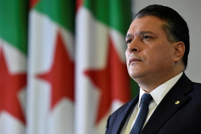 Mouad Bouchareb, président démissionnaire de l'Assemblée nationale algérienne, le 9 avril 2019 à Alger
