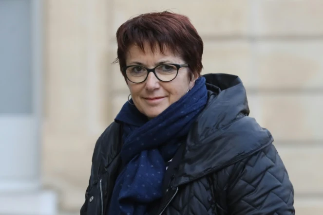 Christiane Lambert, présidente de la FNSEA, à Paris le 10 décembre 2018