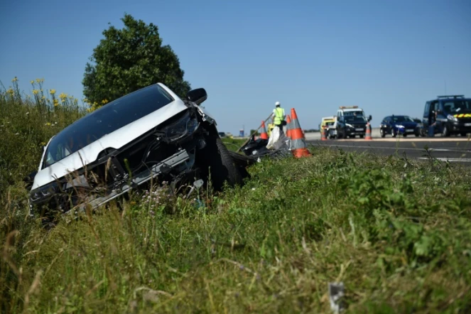 Le nombre de personnes tuées sur les routes de France métropolitaine a baissé de 19% en août, selon les chiffres de la Sécurité routière