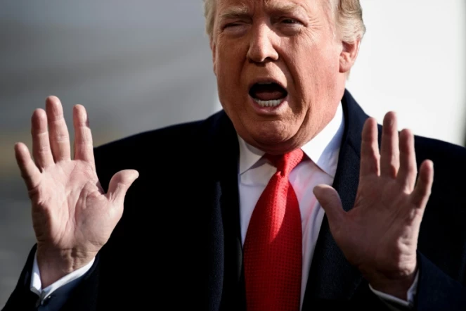 Le président américain Donald Trump s'adresse à la presse à la Maison Blanche le 29 novembre 2018
