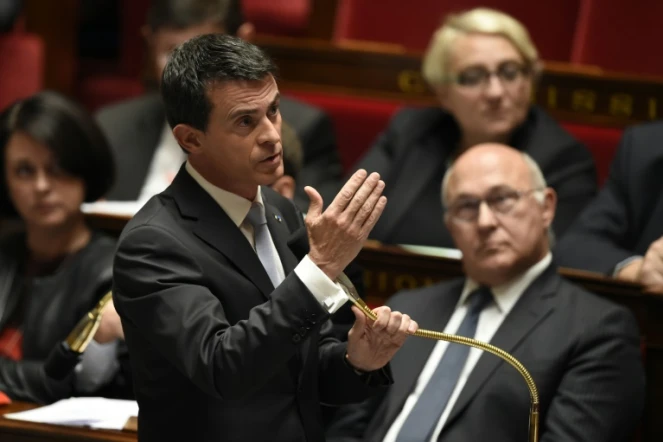 Le Premier ministre, Manuel Valls, le 28 octobre 2015 à Paris