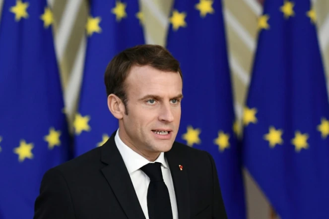 Emmanuel Macron, à Bruxelles le 25 novembre 2018