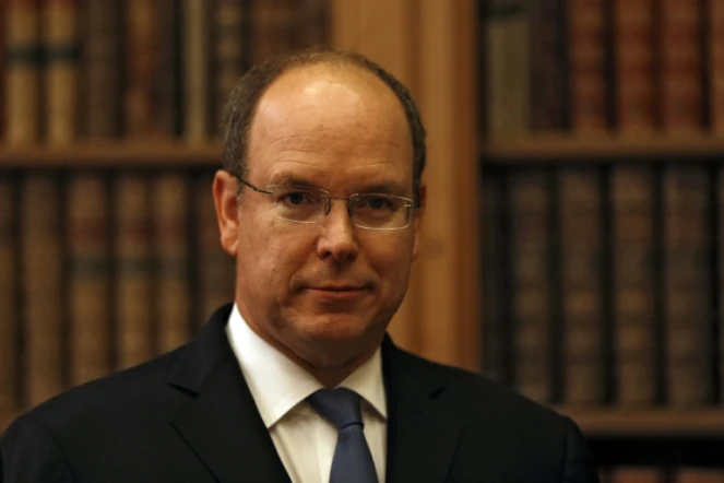 Le Prince Albert à Monaco le 18 octobre 2015