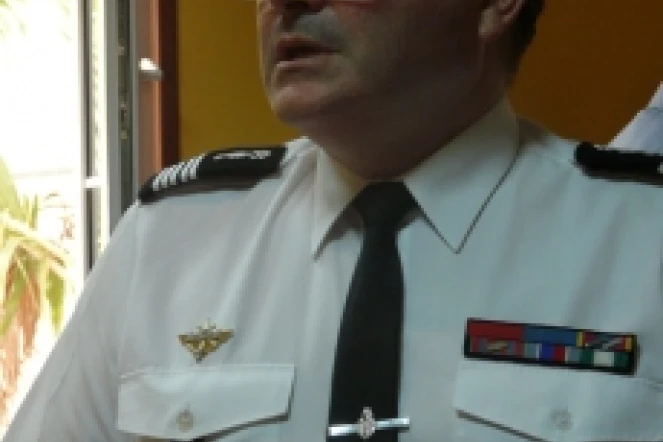 Le colonel Jean-Pierre Michel (photo Émilie Sorres)