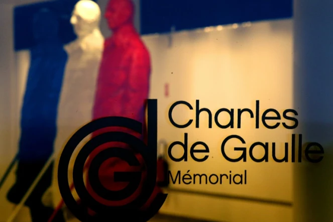 Au Mémorial Charles de Gaulle à Colombey-les-Deux-Eglises le 20 novembre 2019