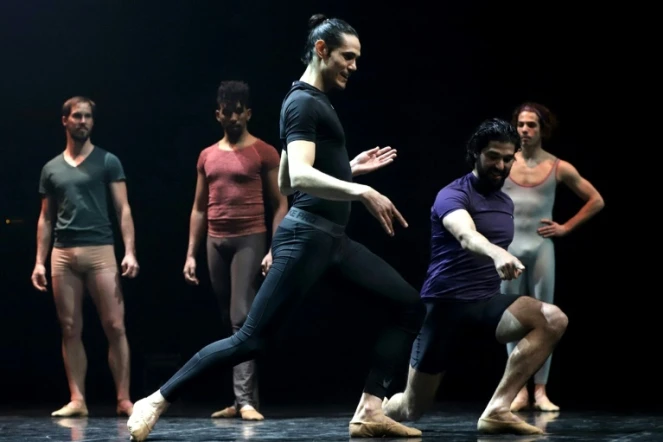 Edinson Cavani lors d'un cours de ballet, en juillet 2020 en Uruguay