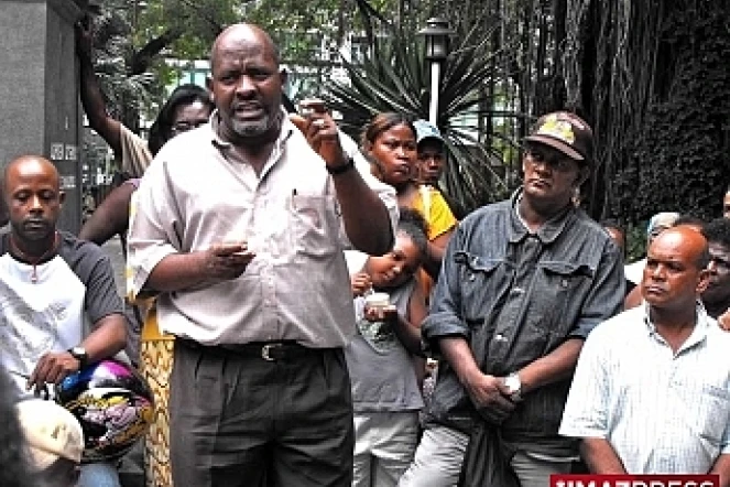 Olivier Bancoult, leader du groupe Réfugiés Chagos (photo d'archives)