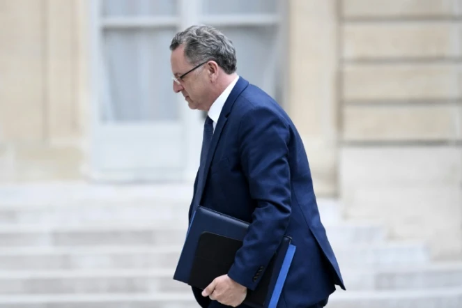 Le ministre de la Cohésion des Territoires Richard Ferrand à Paris, le 24 mai 2017