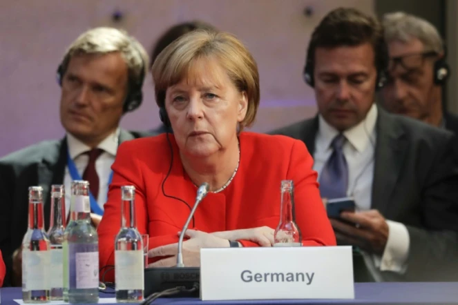 La chancelière allemande Angela Merkel à Berlin, le 19 juin 2018