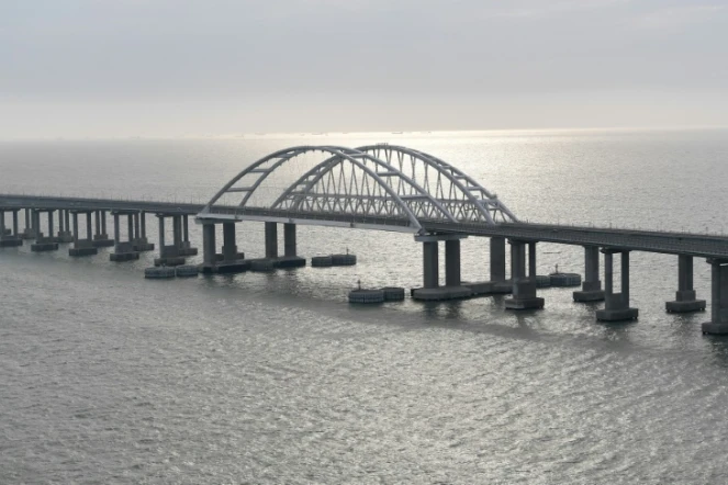 Le pont de Crimée, le 23 décembre 2019 