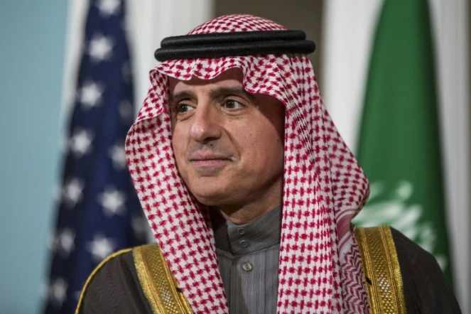 Le ministre des Affaires étrangères saoudien Adel al Jubeir à Washington, le 12 janvier 2018