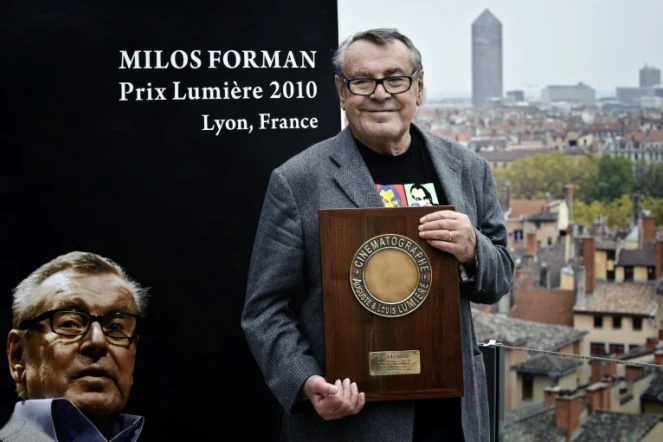 Milos Forman le 10 octobre 2010 lors d'un hommage à sa carrière au festival Lumière de Lyon (France)